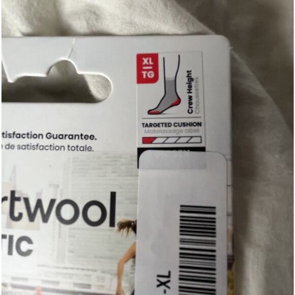 SmartWool Athletic Stripe Targeted Cushion Socks - Merino Wool, Crew Size XL - Picture 6 of 6